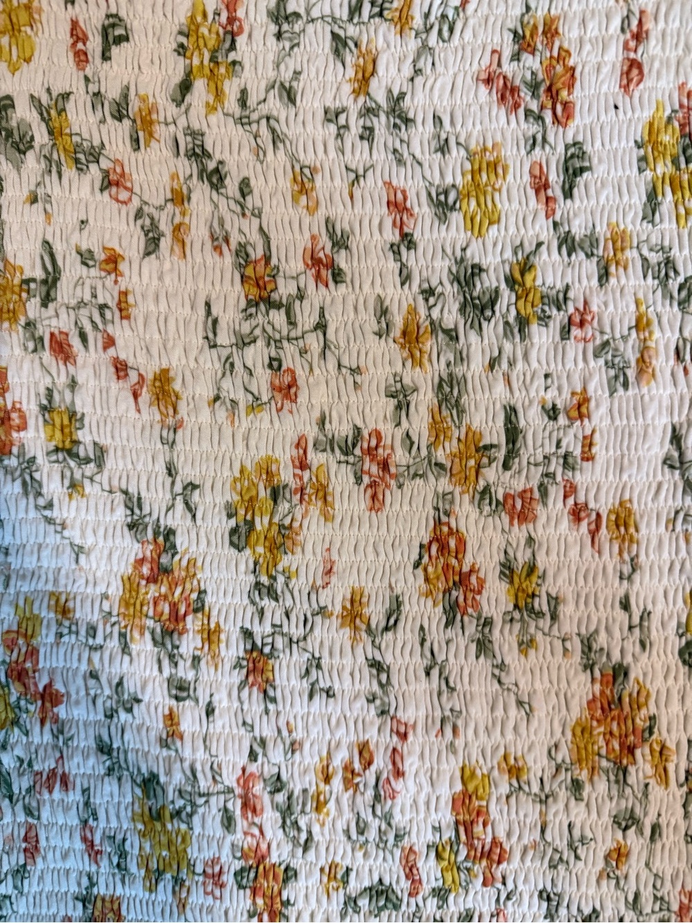 lost + Wander - Smocked floral mini dress - S - Picture 5 of 7